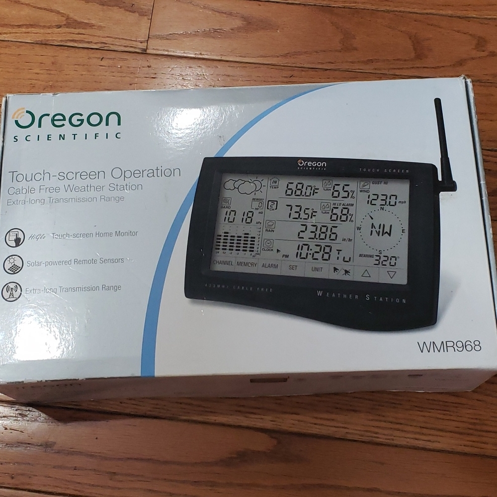 Oregon scientific weather station